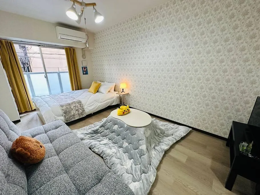 Apartment 203新築セール黒門市場1分!道頓堀まで徒歩8分!心斎橋まで徒歩9分! Osaka